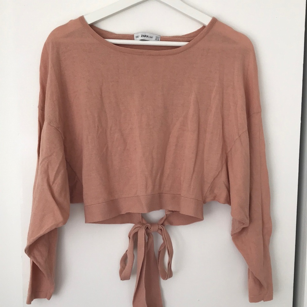 Zara cropped top